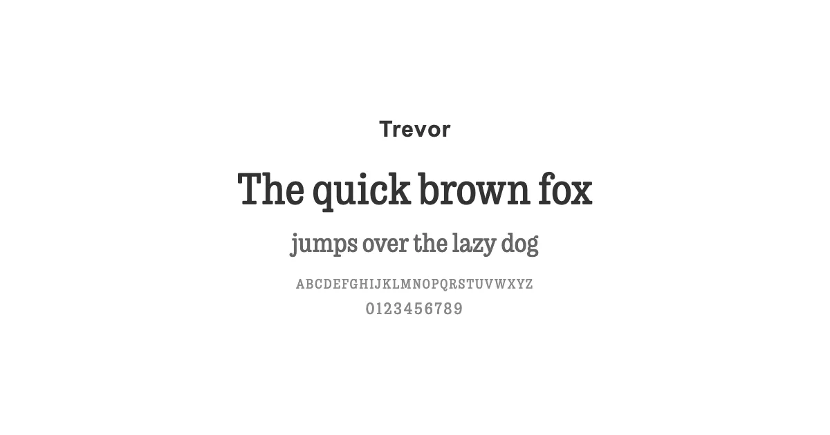 Trevorのサムネイル画像