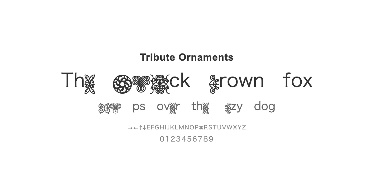 Tribute Ornamentsのサムネイル画像