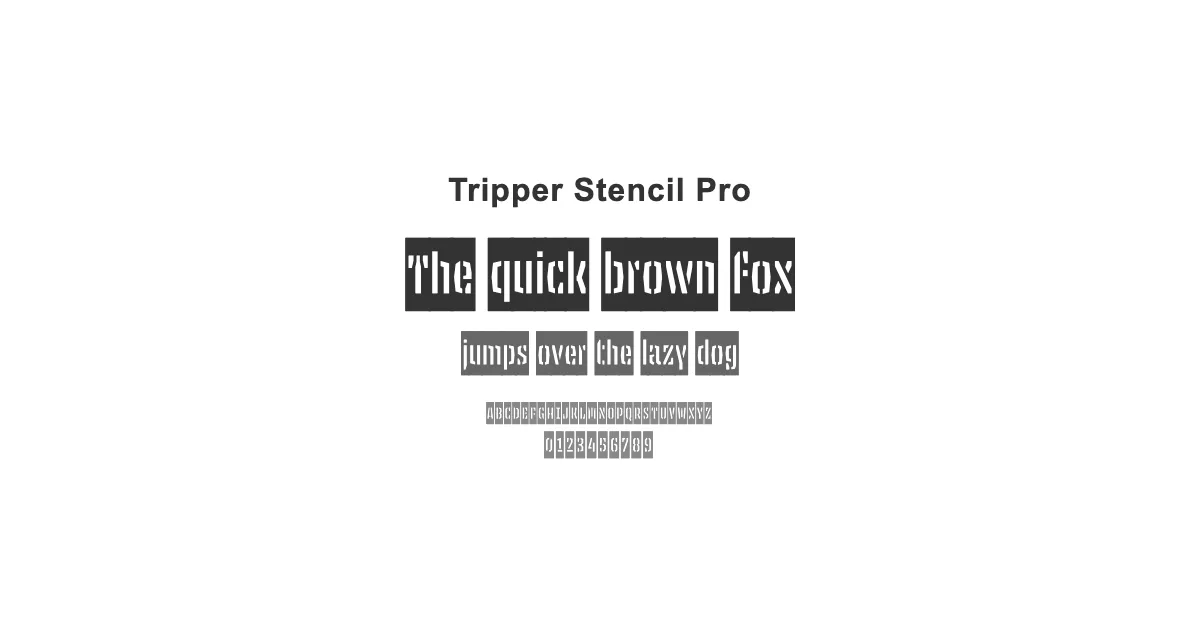 Tripper Stencil Proのサムネイル画像