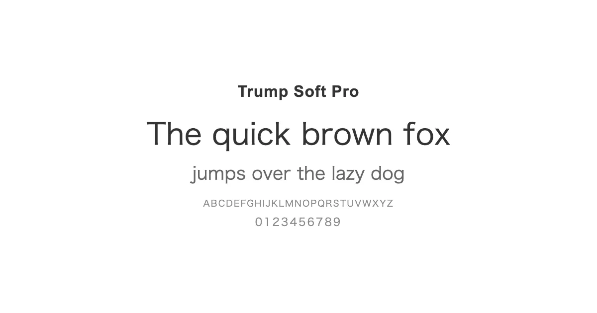 Trump Soft Proのサムネイル画像