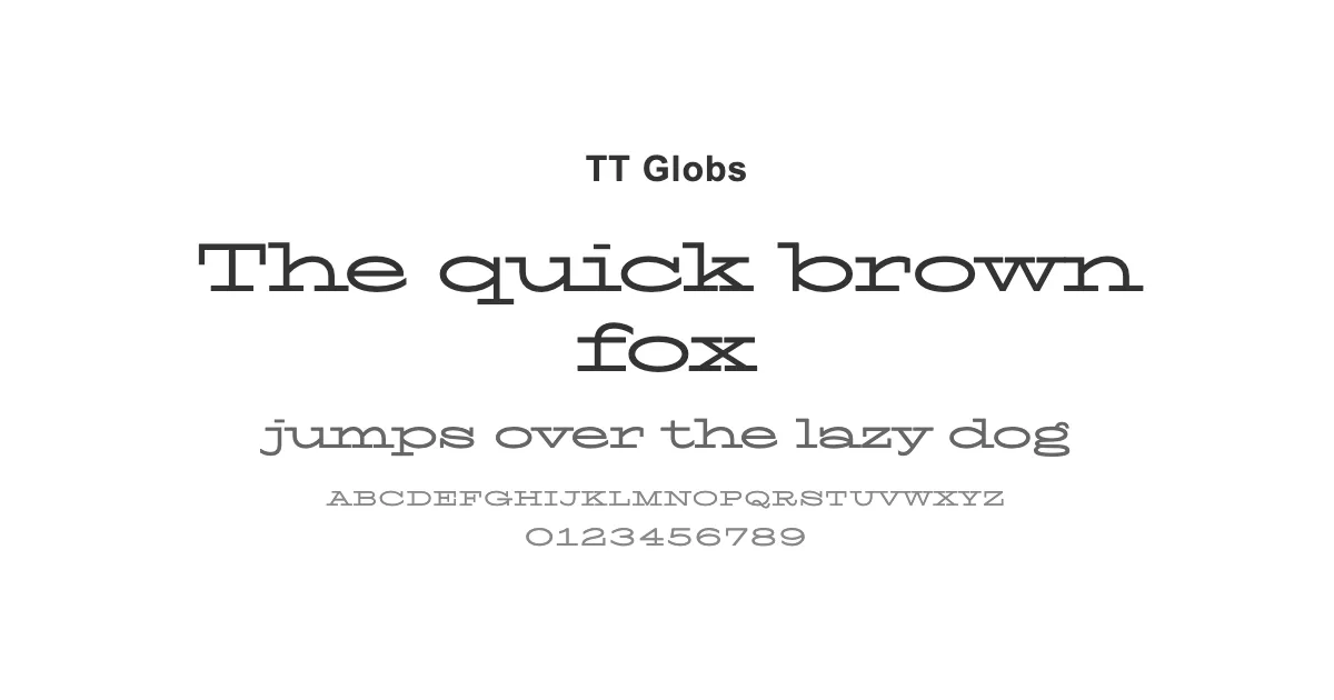 TT Globsのサムネイル画像