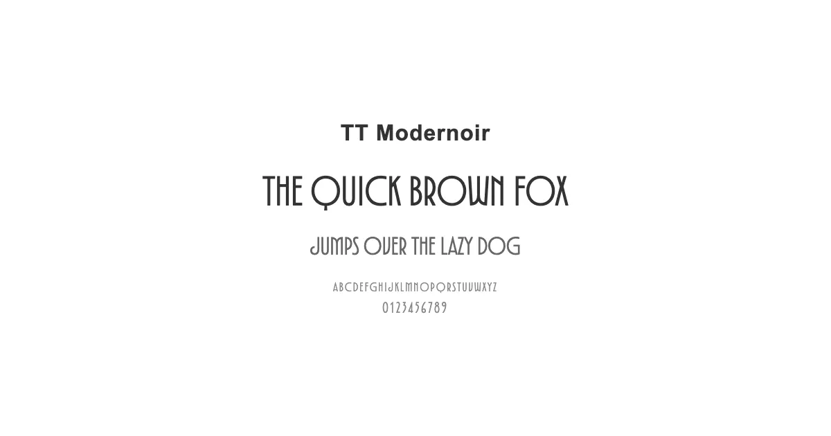 TT Modernoirのサムネイル画像