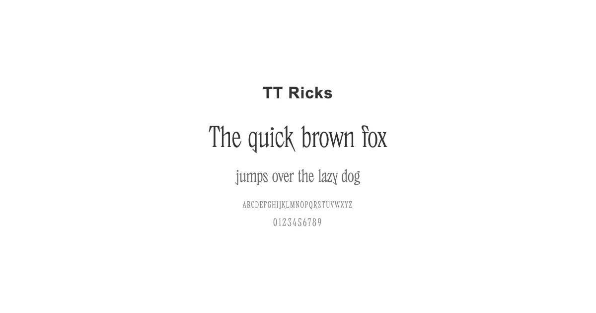 TT Ricksのサムネイル画像
