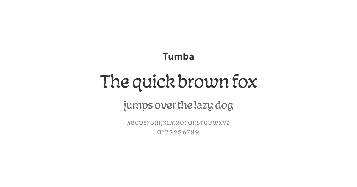 Tumbaのサムネイル画像