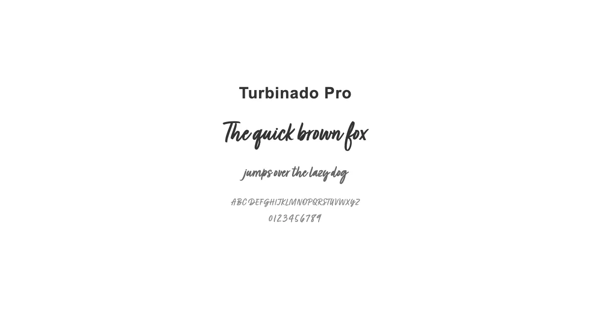 Turbinado Proのサムネイル画像