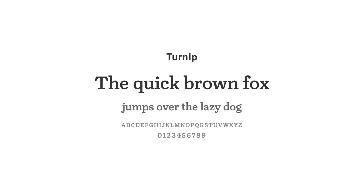 Turnipのサムネイル画像