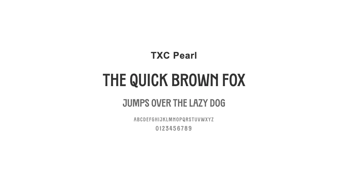 TXC Pearlのサムネイル画像