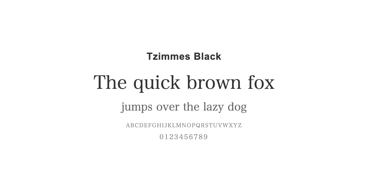 Tzimmes Blackのサムネイル画像