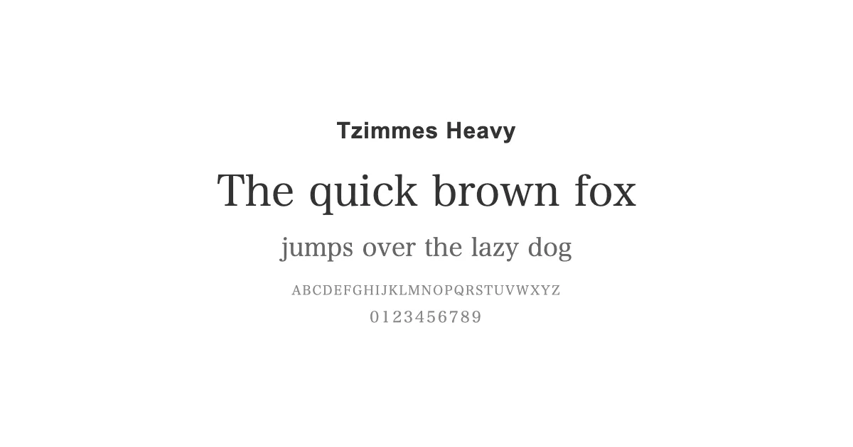 Tzimmes Heavyのサムネイル画像
