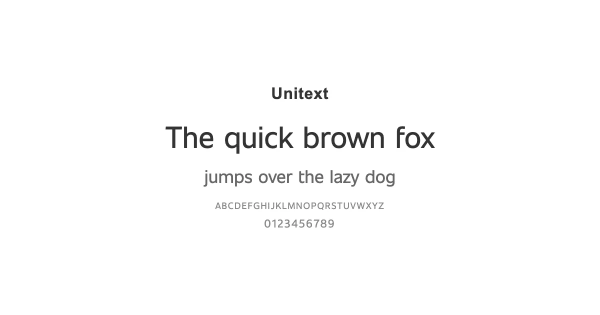 Unitextのサムネイル画像