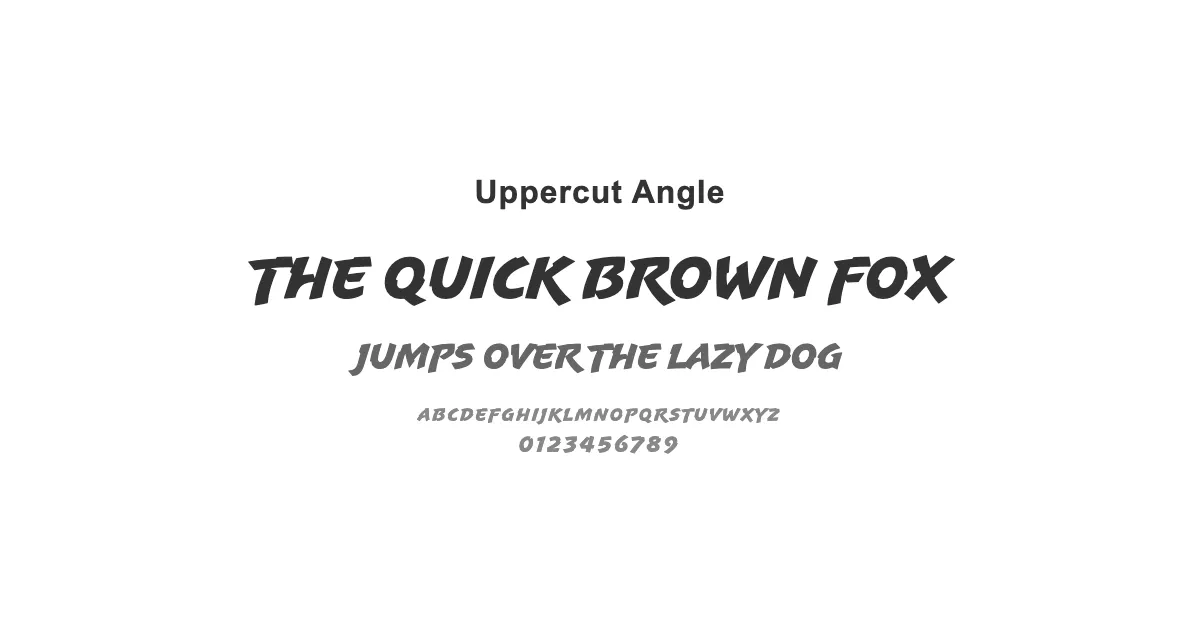 Uppercut Angleのサムネイル画像