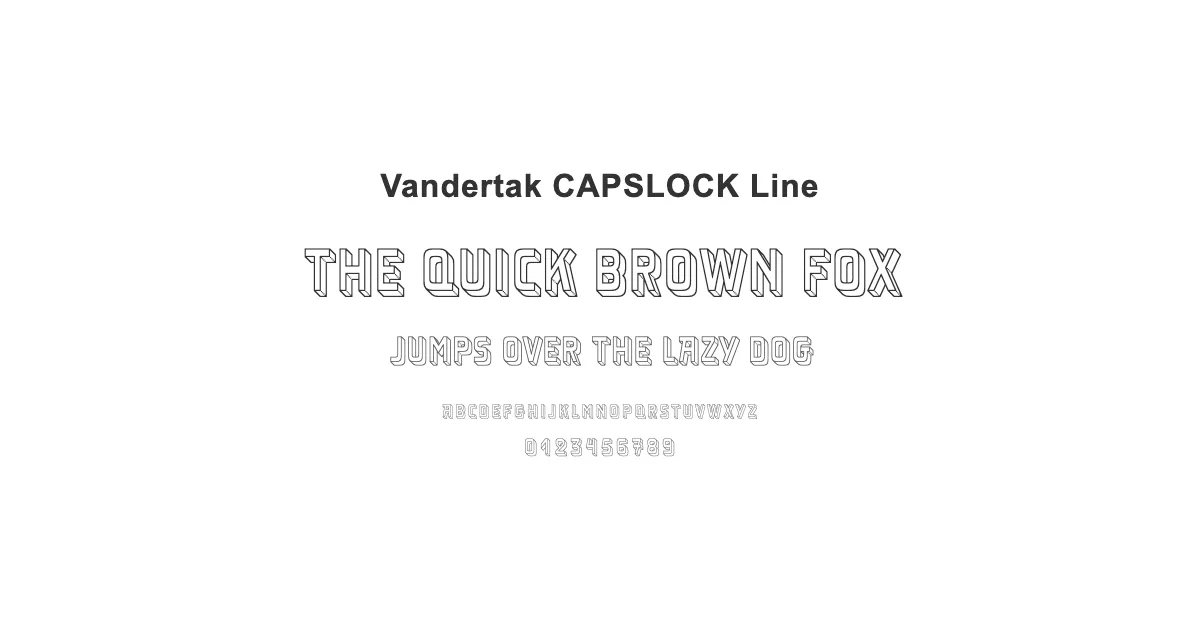 Vandertak CAPSLOCK Lineのサムネイル画像