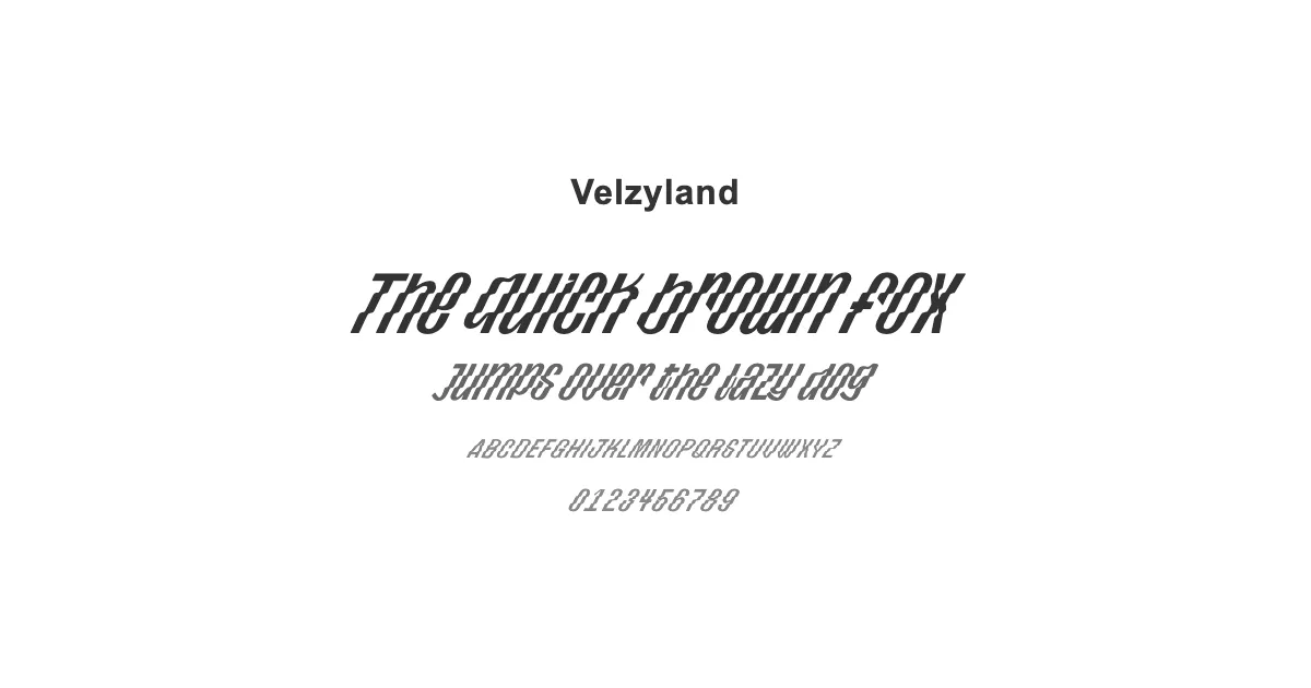 Velzylandのサムネイル画像