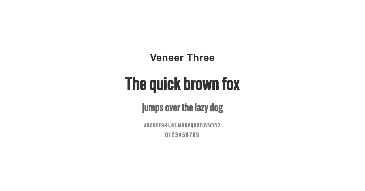 Veneer Threeのサムネイル画像