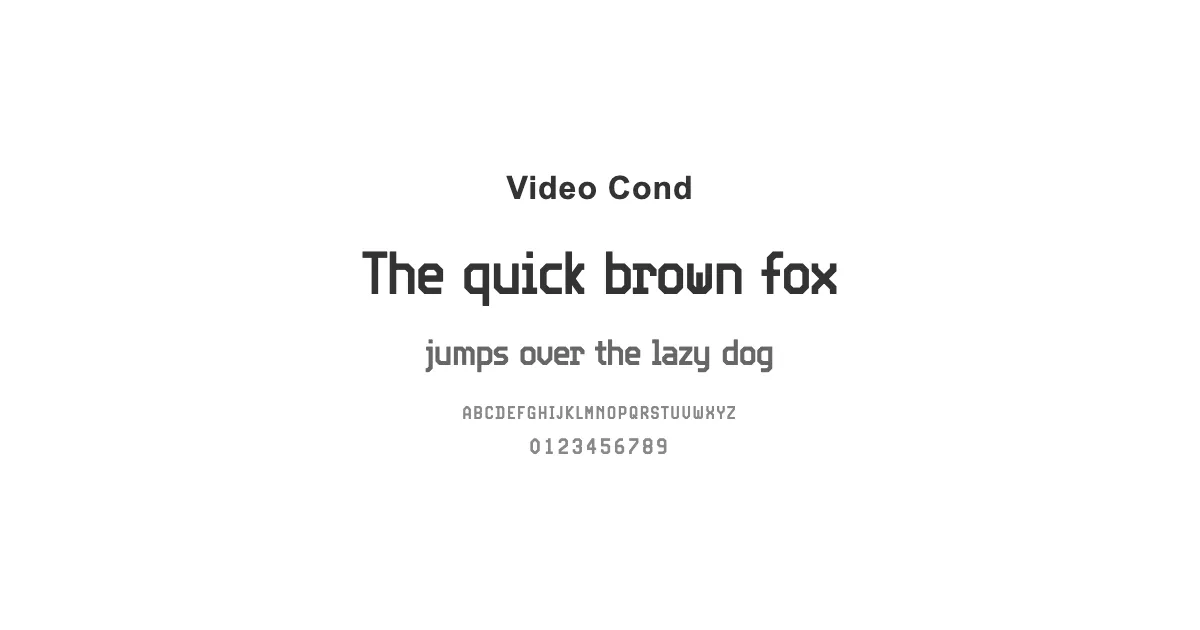 Video Condのサムネイル画像