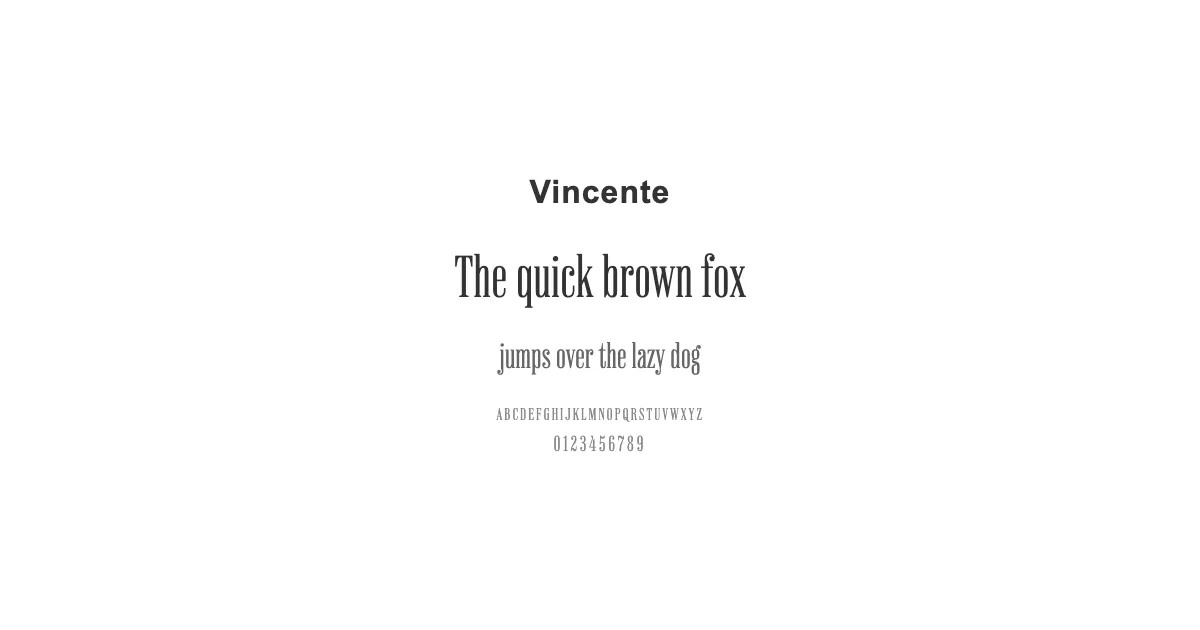 Vincenteのサムネイル画像