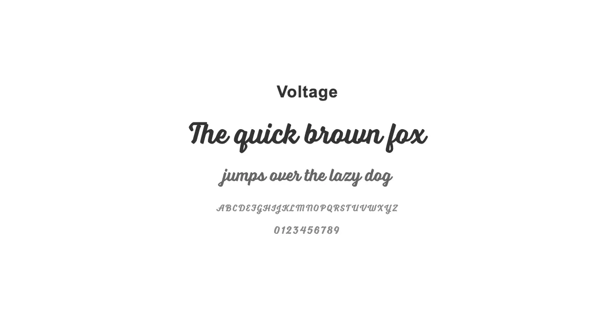 Voltageのサムネイル画像