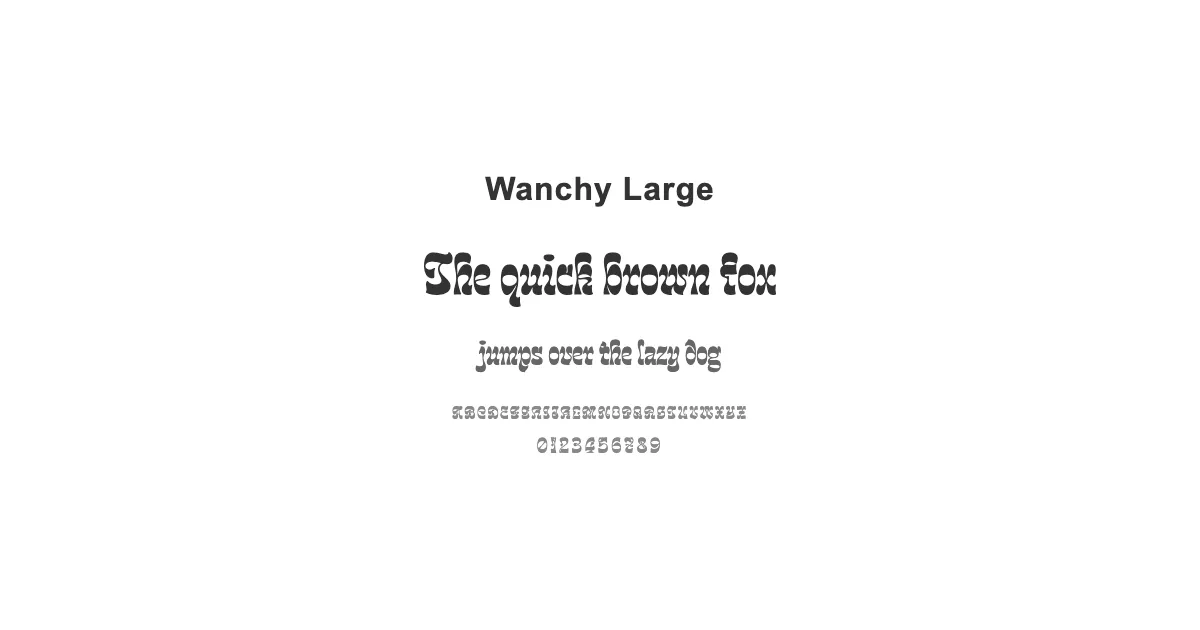Wanchy Largeのサムネイル画像