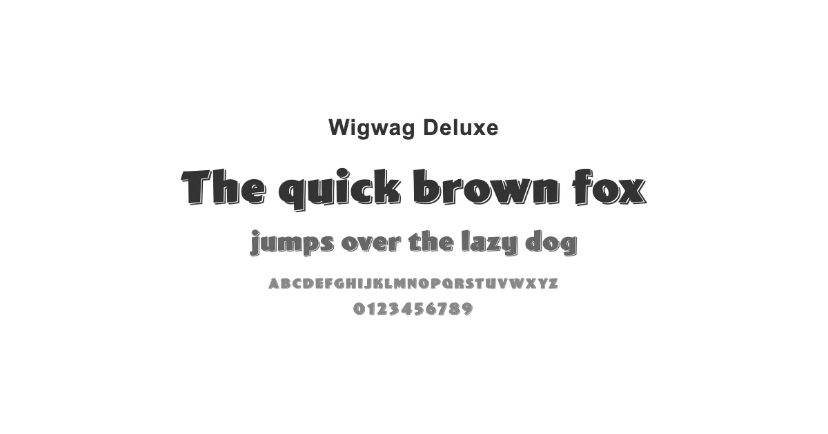 Wigwag Deluxeのサムネイル画像
