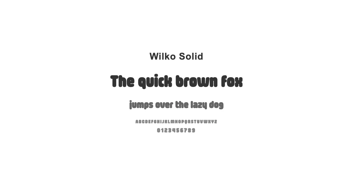 Wilko Solidのサムネイル画像