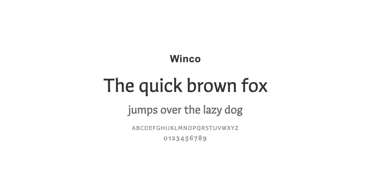 Wincoのサムネイル画像