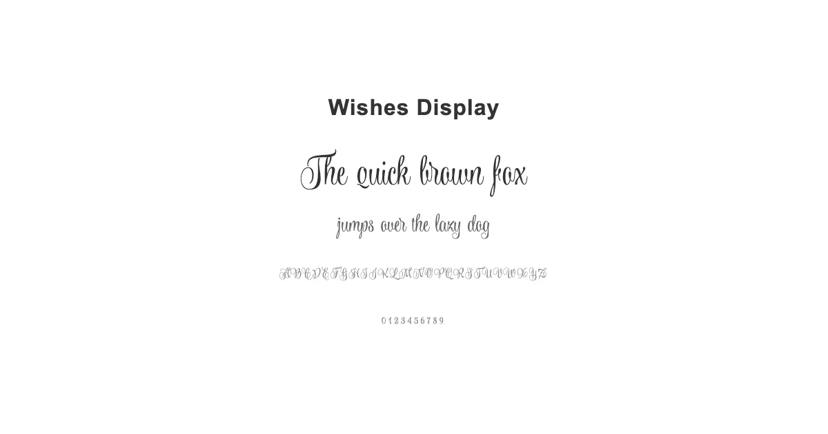 Wishes Displayのサムネイル画像