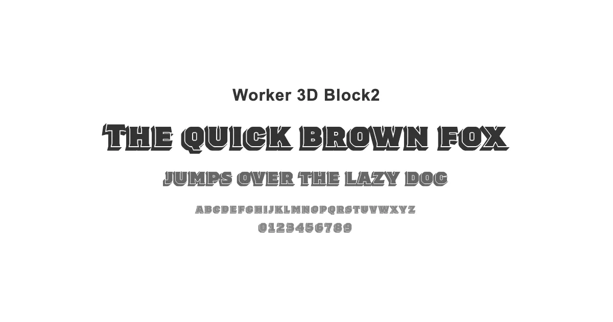 Worker 3D Block2のサムネイル画像