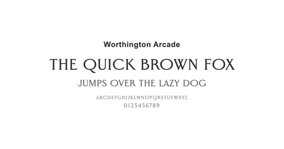 Worthington Arcadeのサムネイル画像