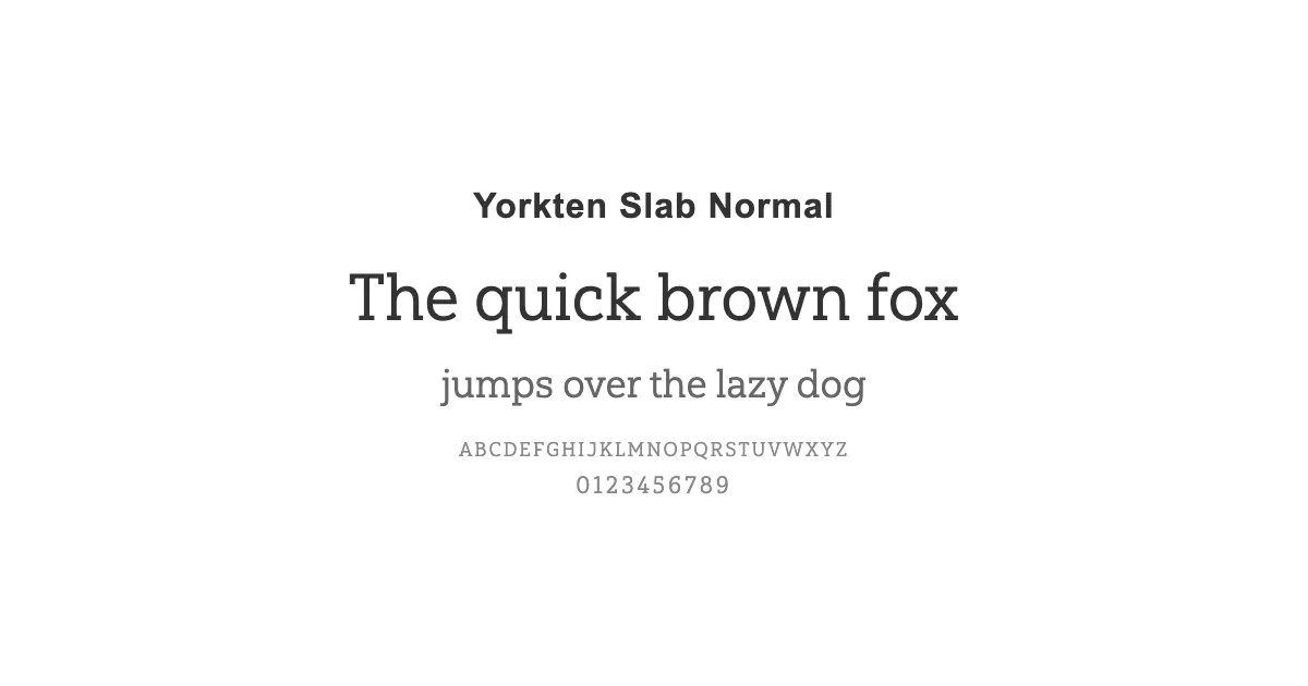 Yorkten Slab Normalのサムネイル画像