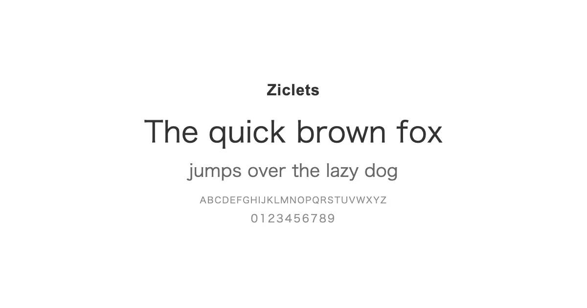 Zicletsのサムネイル画像