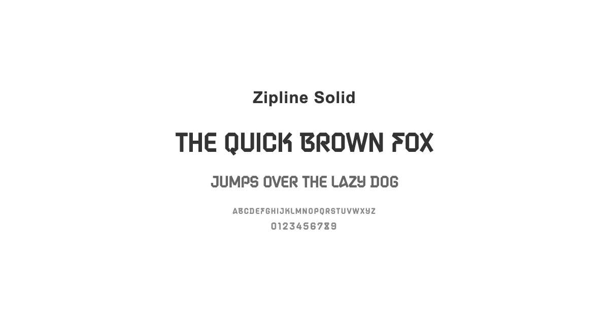 Zipline Solidのサムネイル画像