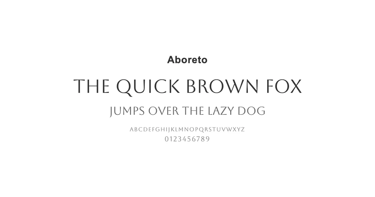 Aboretoのサムネイル画像