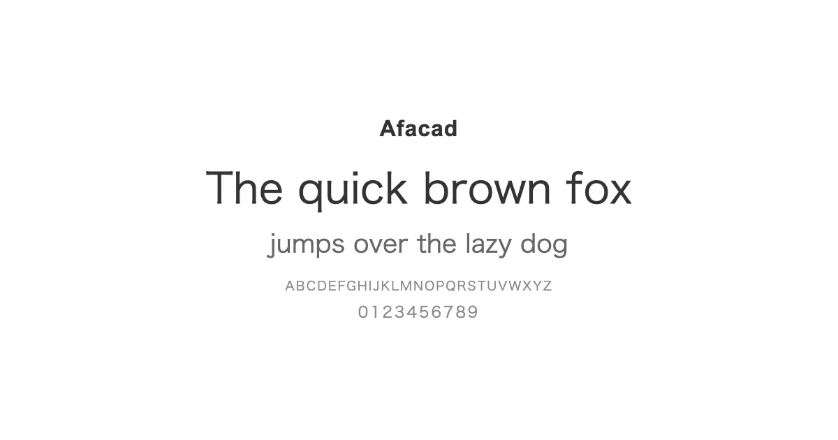 Afacadのサムネイル画像