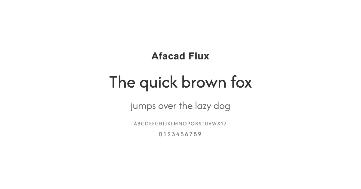 Afacad Fluxのサムネイル画像