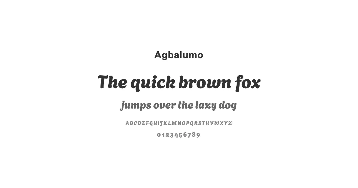 Agbalumoのサムネイル画像
