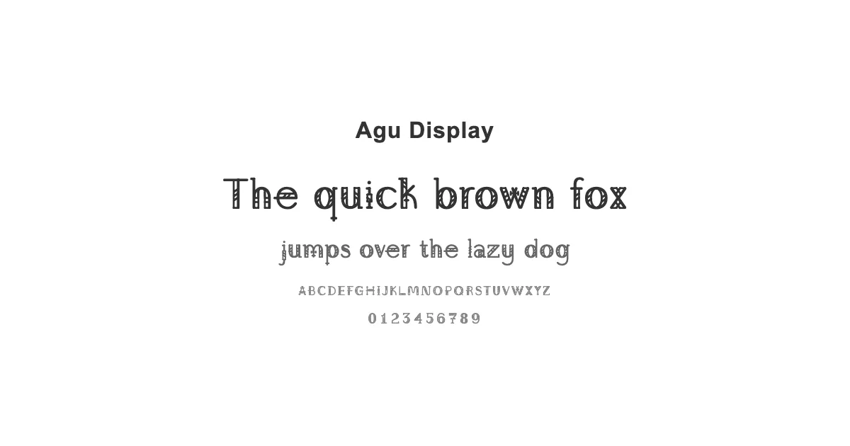Agu Displayのサムネイル画像
