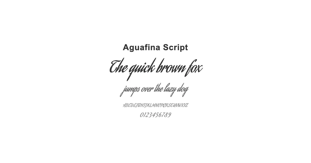 Aguafina Scriptのサムネイル画像