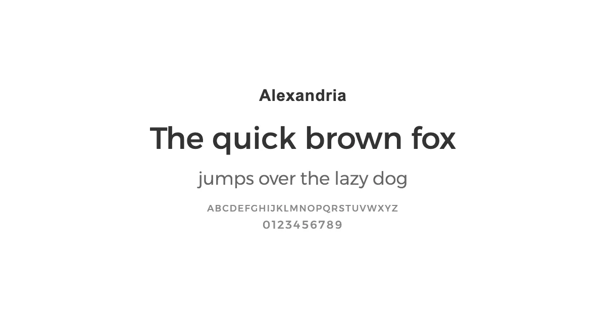 Alexandriaのサムネイル画像