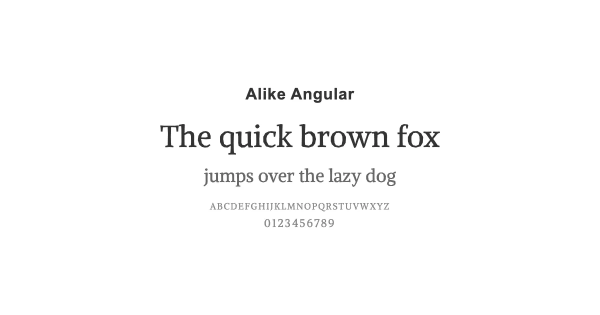 Alike Angularのサムネイル画像