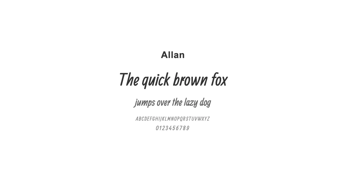 Allanのサムネイル画像