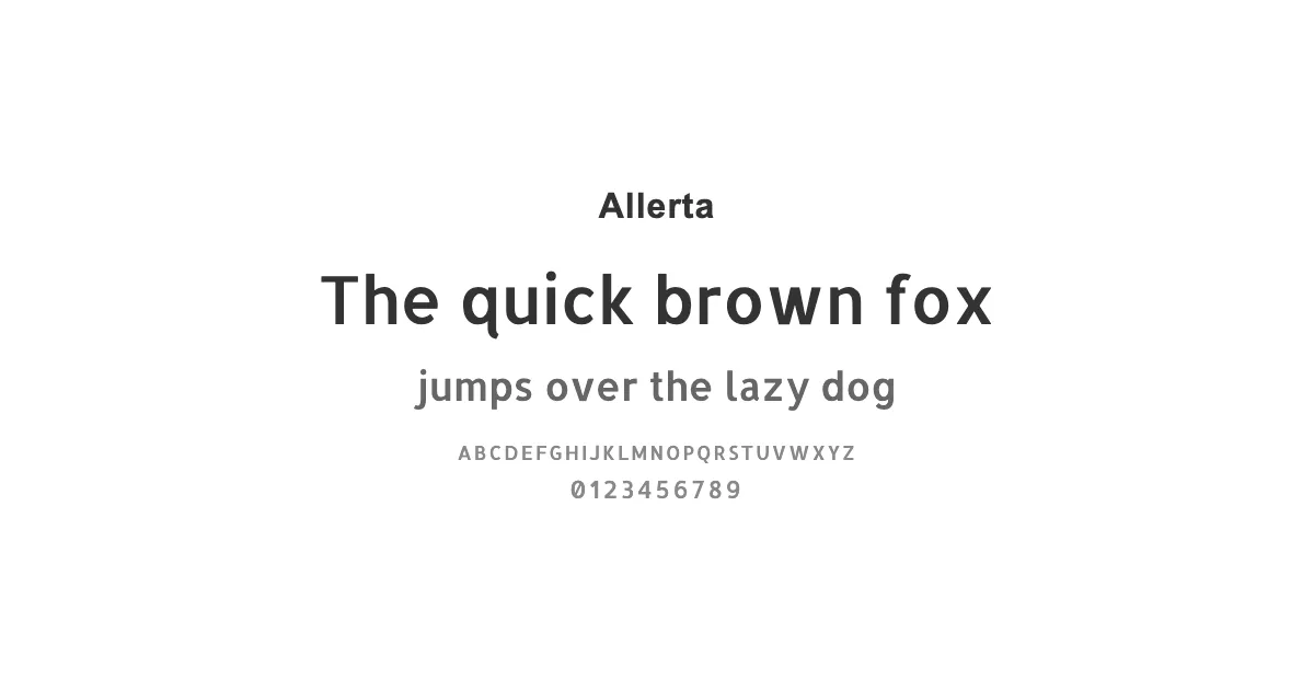 Allertaのサムネイル画像