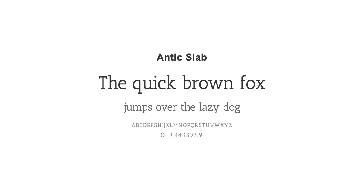 Antic Slabのサムネイル画像