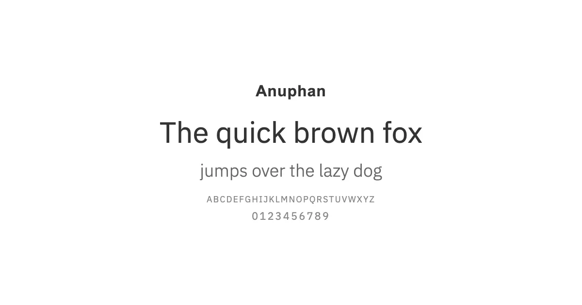 Anuphanのサムネイル画像