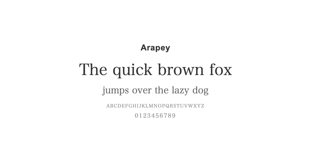 Arapeyのサムネイル画像