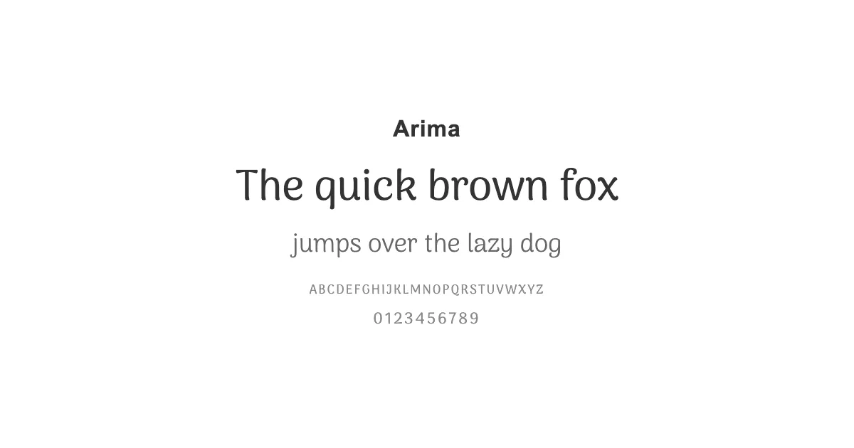 Arimaのサムネイル画像