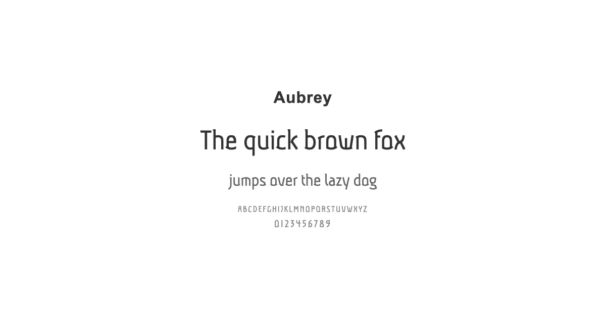 Aubreyのサムネイル画像