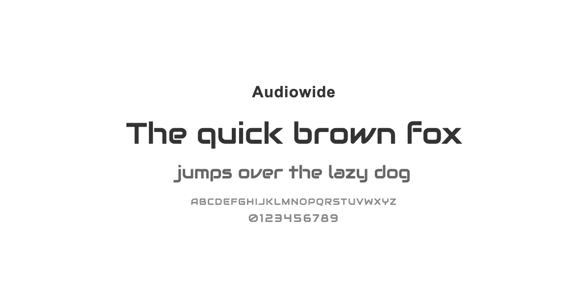 Audiowideのサムネイル画像