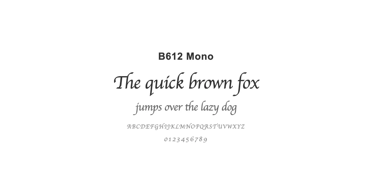B612 Monoのサムネイル画像