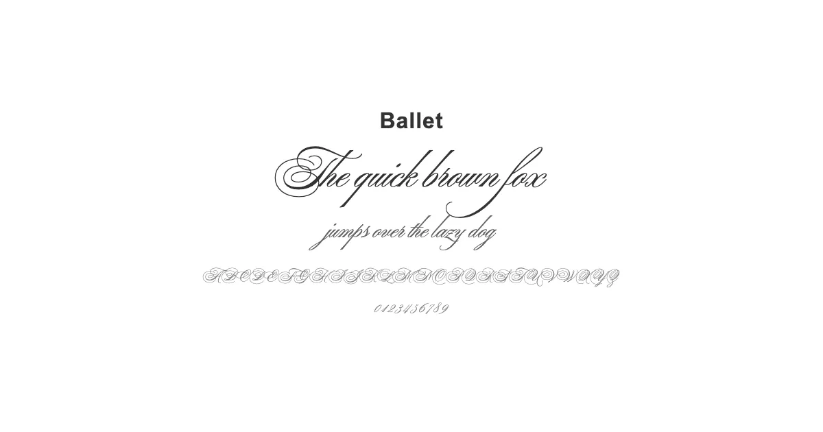 Balletのサムネイル画像