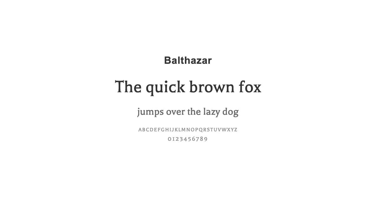 Balthazarのサムネイル画像